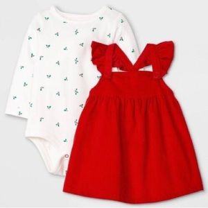 Cat & Jack corduroy holiday dress